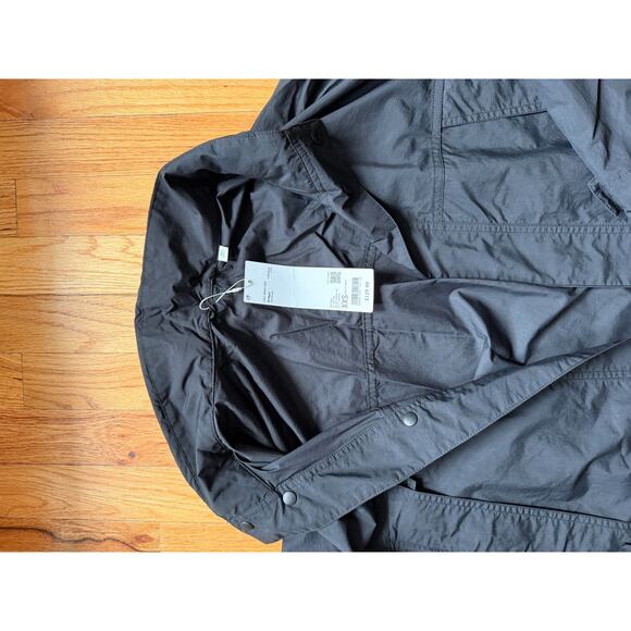 UNIQLO U lightweight Long Coat Women US XXS oversized black - Picture 4 of 5